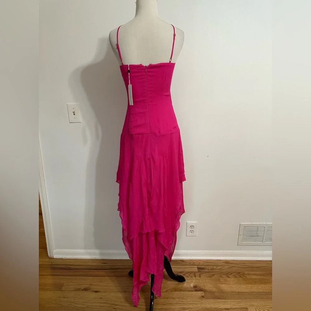 NWT REVOLVE LOVERS + FRIENDS SHELBY ASYMMETRIC DRESS - Picture 8 of 8